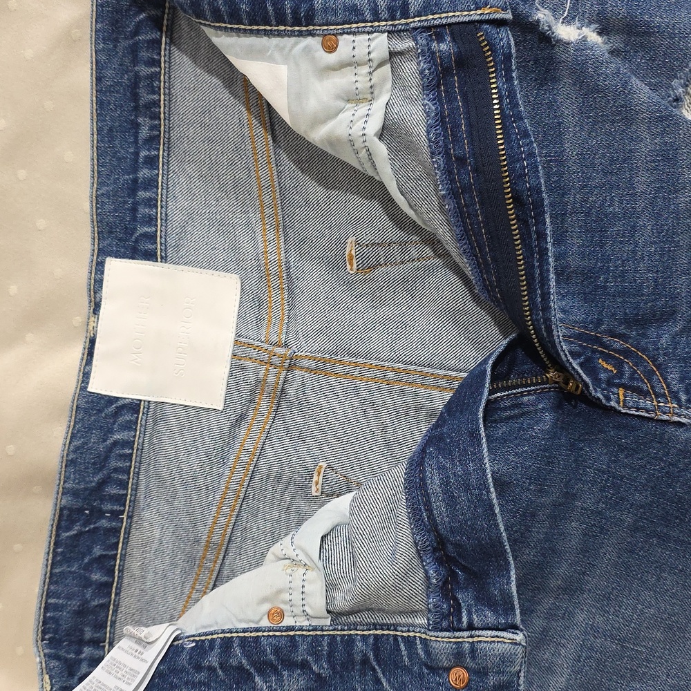 MOTHER HIGH WAISTED STUDY HOVER JEANS SIZE 29 - Picture 9 of 16